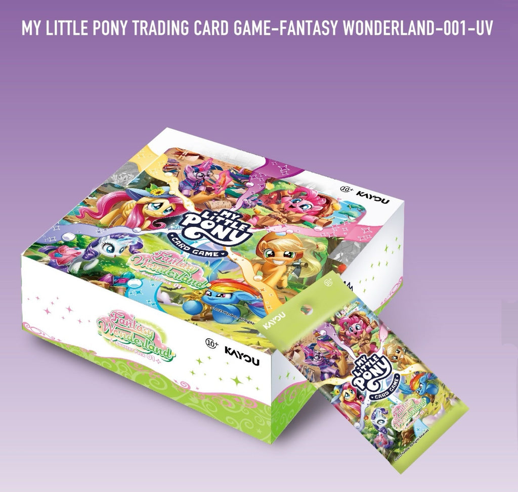 Pre-order-My Little Pony TCG - Fantasy Wonderland Booster Pack 001 UV - KAYOU English Trading Card Game