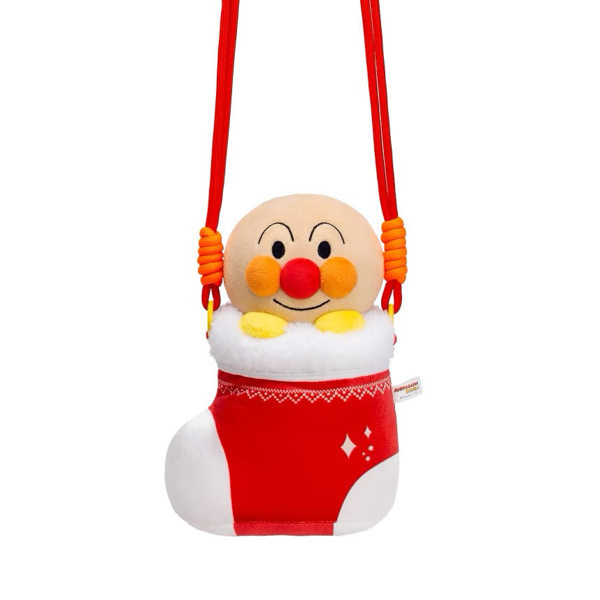 KAYOU Christmas GIFT Series Anpanman Christmas Stocking Plush Pouch
