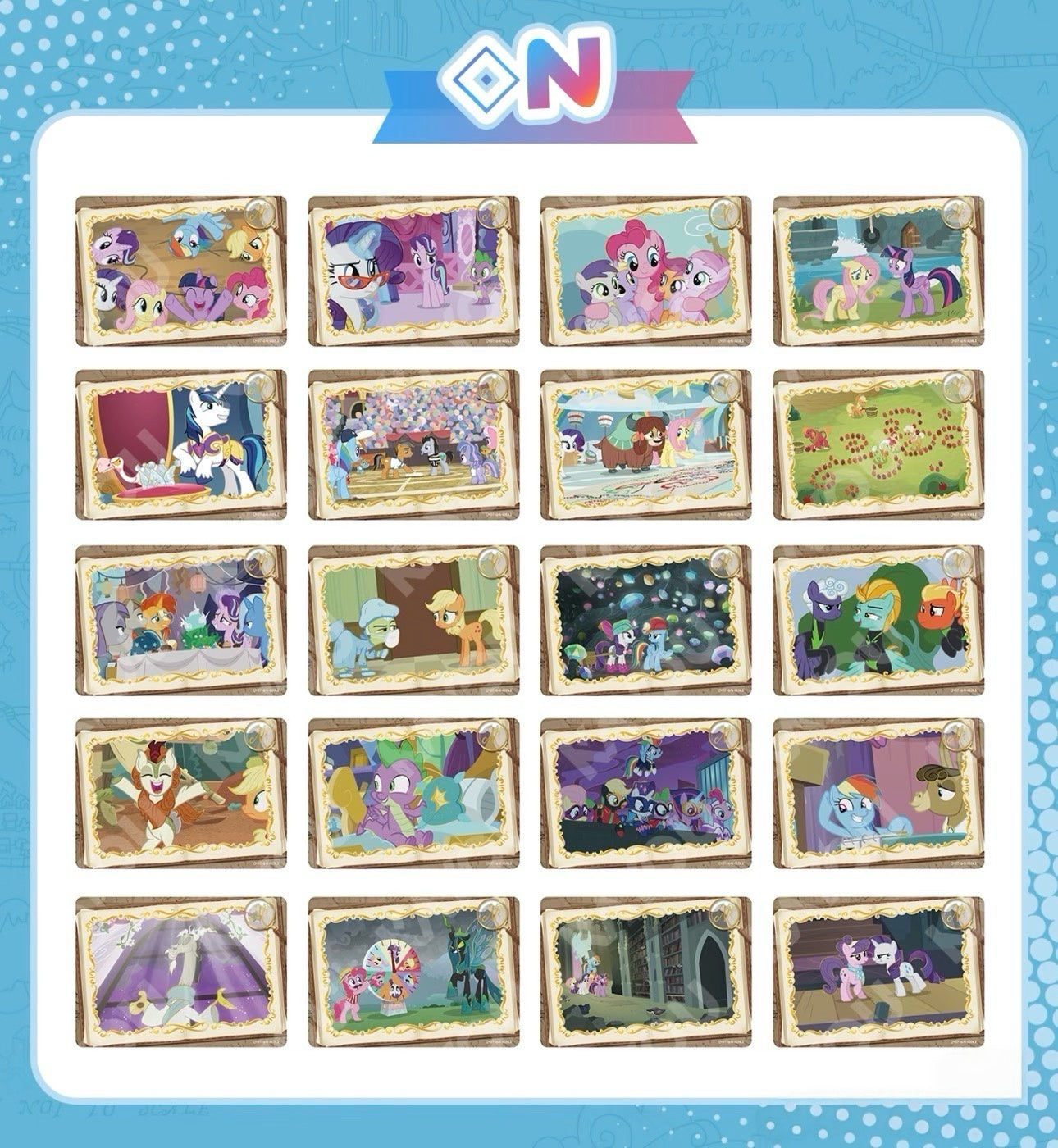KAYOU My Little Pony - Friendship Eternal Card, Fun Shadow Pack Series 7