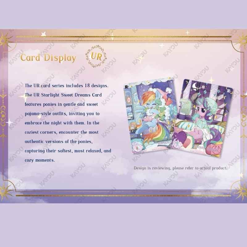 pre‑order My Little Pony-Friendship Eternal Cards-Moon 4 SEA-Series 4 | KAYOU MLP Trading Cards