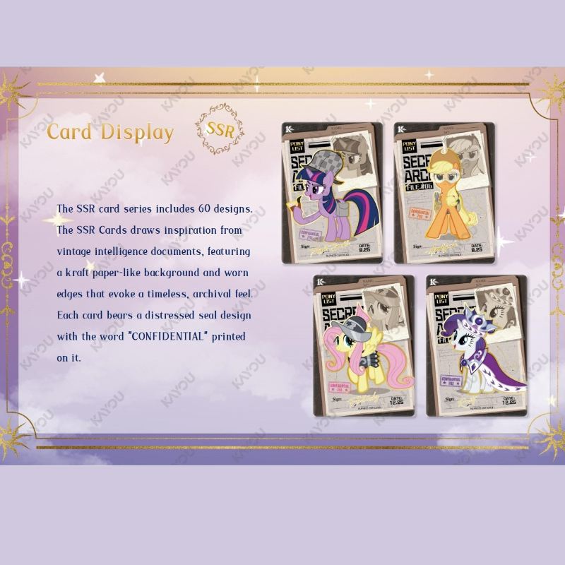 pre‑order My Little Pony-Friendship Eternal Cards-Moon 4 SEA-Series 4 | KAYOU MLP Trading Cards