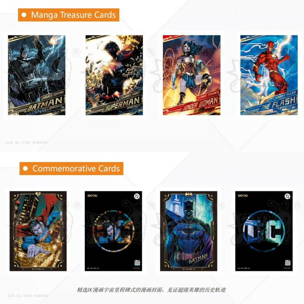KAYOU DC Universe Glorious Collection Cards: Legendary Proof Series 2 - Official Authentic Card Packs & Collectible Merchandise
 Cardgame DC - Cosmic Radiance Collector's Edition Card