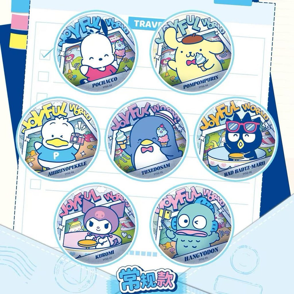 Sanrio Family Badge Series -Joyful Travel Time