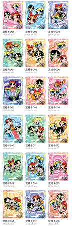 THE POWERPUFF GIRLS Collector's Cards - Candy Pack - Wave 1