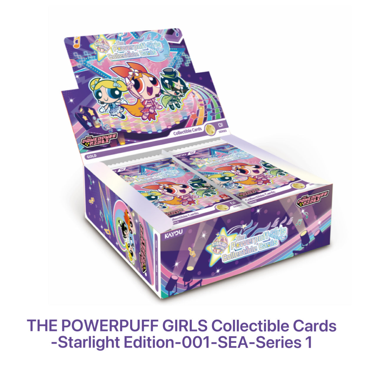 THE POWERPUFF GIRLS-The Powerpuff Girls Collectible Cards-Starlight Edition-001-SEA-Series 1
