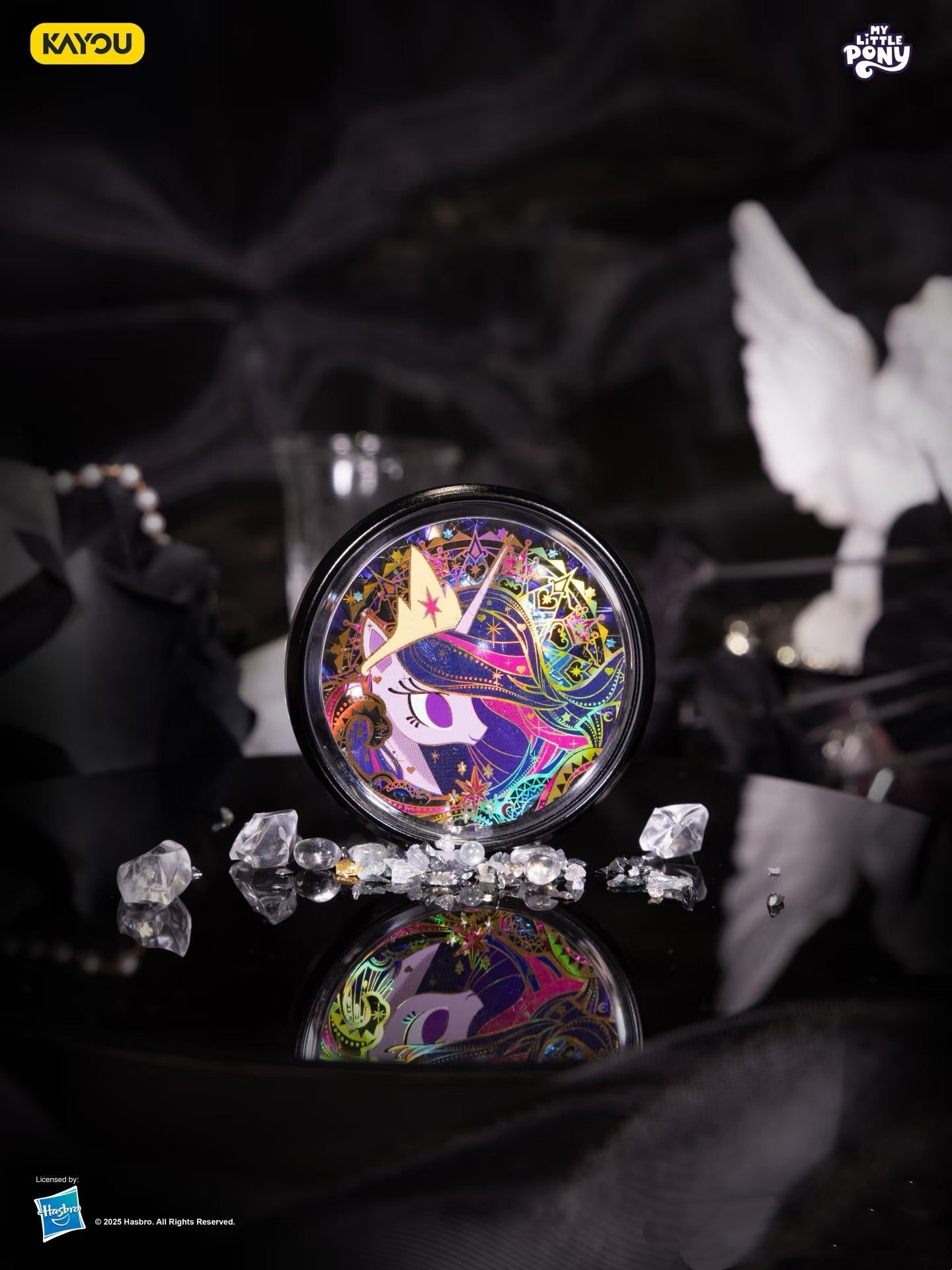 Card Game ✨ My Little Pony - Double-Sided Candy Badges - Starry Night Edition - 10 badges per box