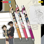 KAYOU Detective Conan Neutral Pen Blind Box - Deduction Pen Dawn Edition, Retractable Black Rollerball Pen/Sign Pen, Kaito Kid High-Value Design, Exclusive for Primary School Students, Official Authentic Co-Branded Stationery Merchandise