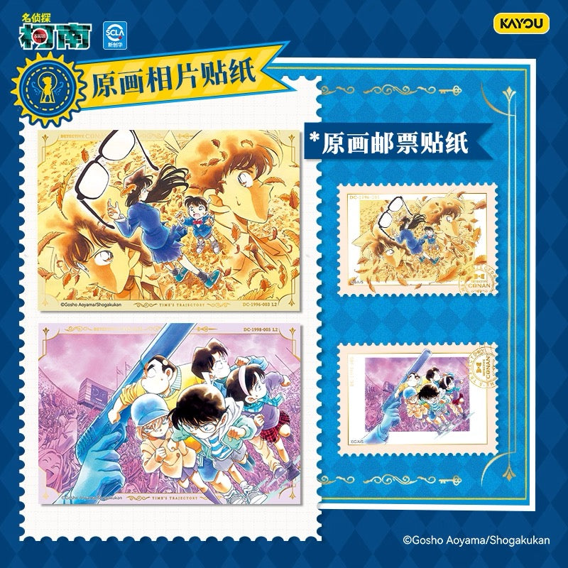 Detective Conan Original Artwork Collector's Stickers: The Trails of Time - Official Genuine Anime Peripheral Stickers for Children