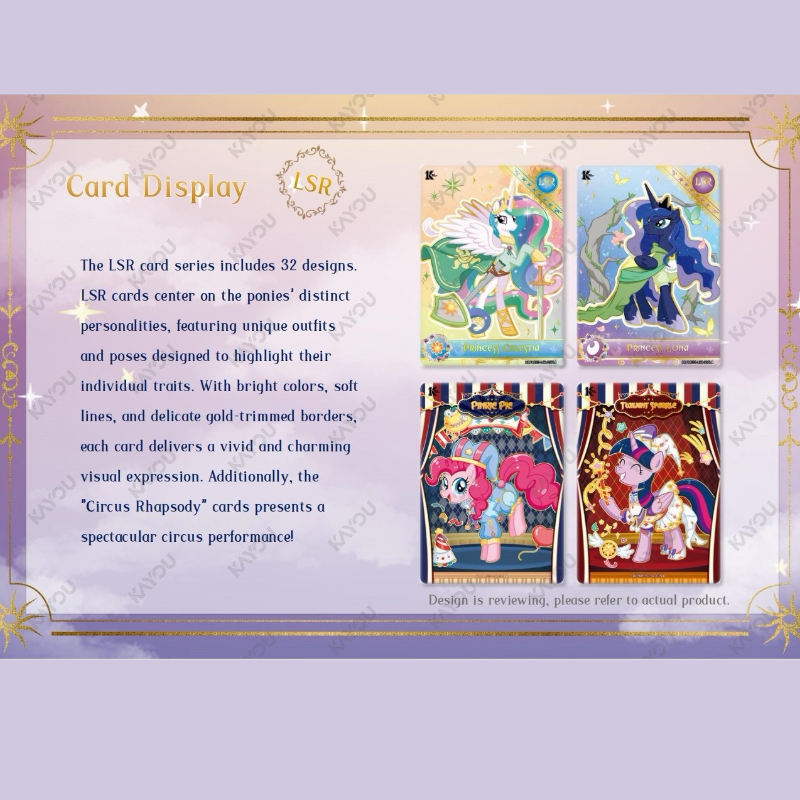 pre‑order My Little Pony-Friendship Eternal Cards-Moon 4 SEA-Series 4 | KAYOU MLP Trading Cards