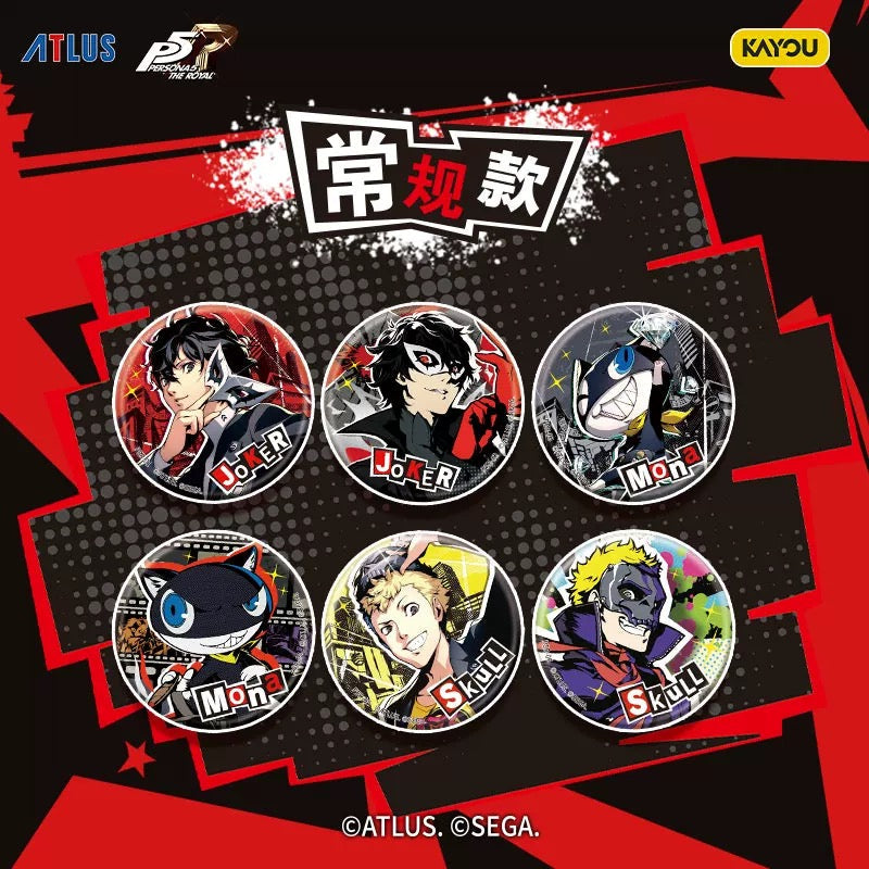 Persona 5 Royal BadgeKAYOU 女神異聞錄徽章