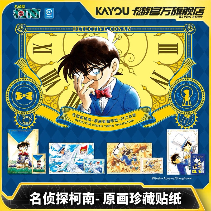 Detective Conan Original Artwork Collector's Stickers: The Trails of Time - Official Genuine Anime Peripheral Stickers for Children