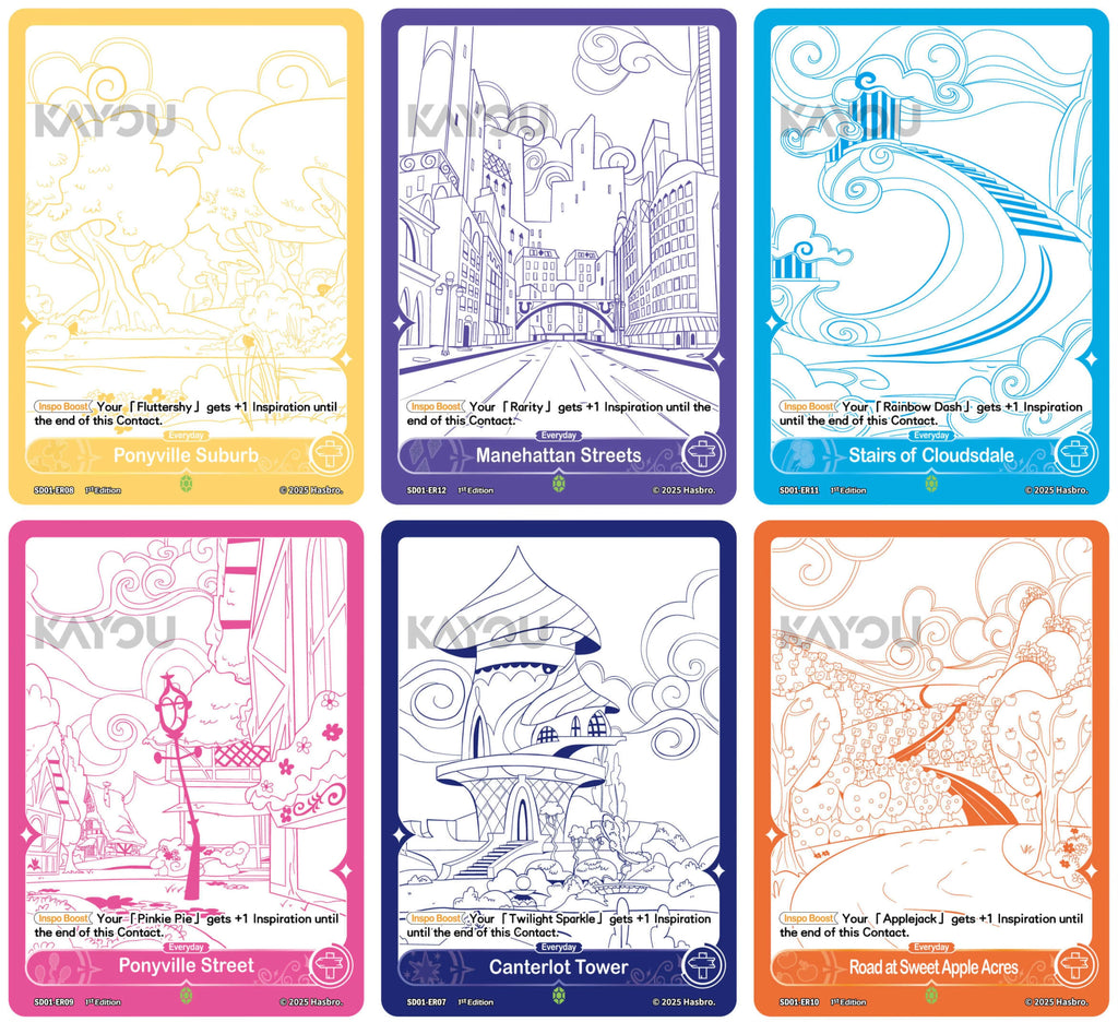 Pre-order-My Little Pony TCG - Fantasy Wonderland Booster Pack 001 UV - KAYOU English Trading Card Game