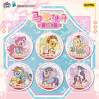 KAYOU My Little Pony Spring Magic Garden Series Official Authentic Tin Badges