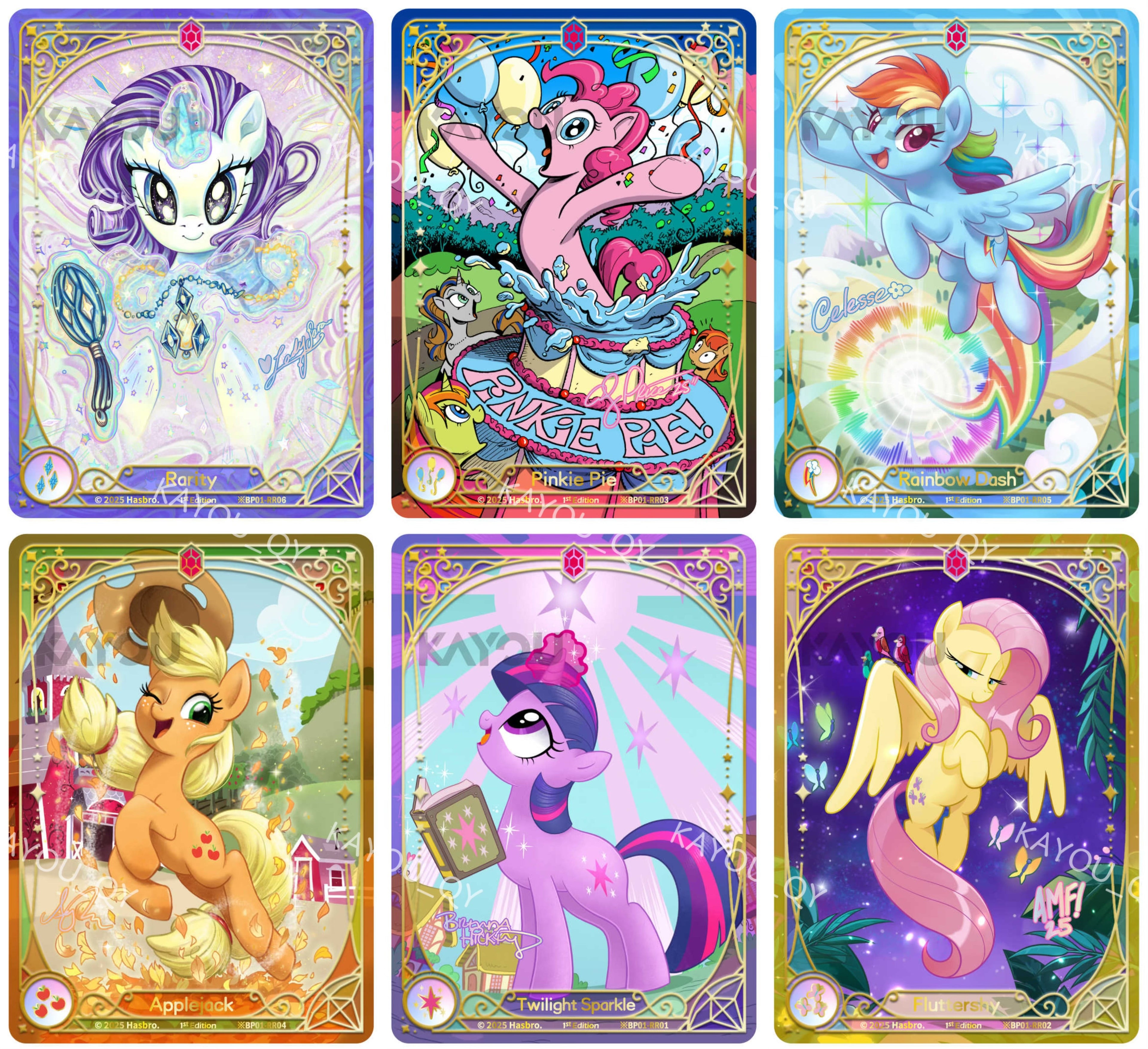 Pre-order-My Little Pony TCG - Fantasy Wonderland Booster Pack 001 UV - KAYOU English Trading Card Game