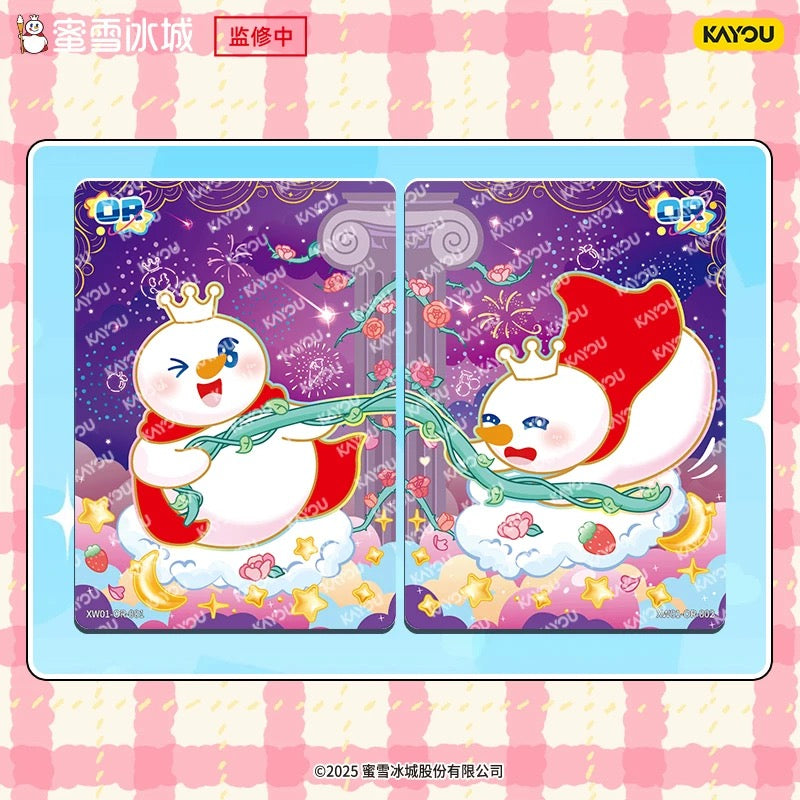 KAYOU Mixue - Snow King Collectible Cards - Sweet Pack - Series 1