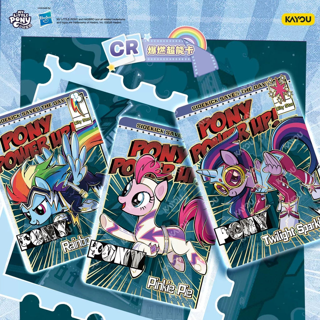 KAYOU My Little Pony - Friendship Eternal Card, Fun Shadow Pack Series 7