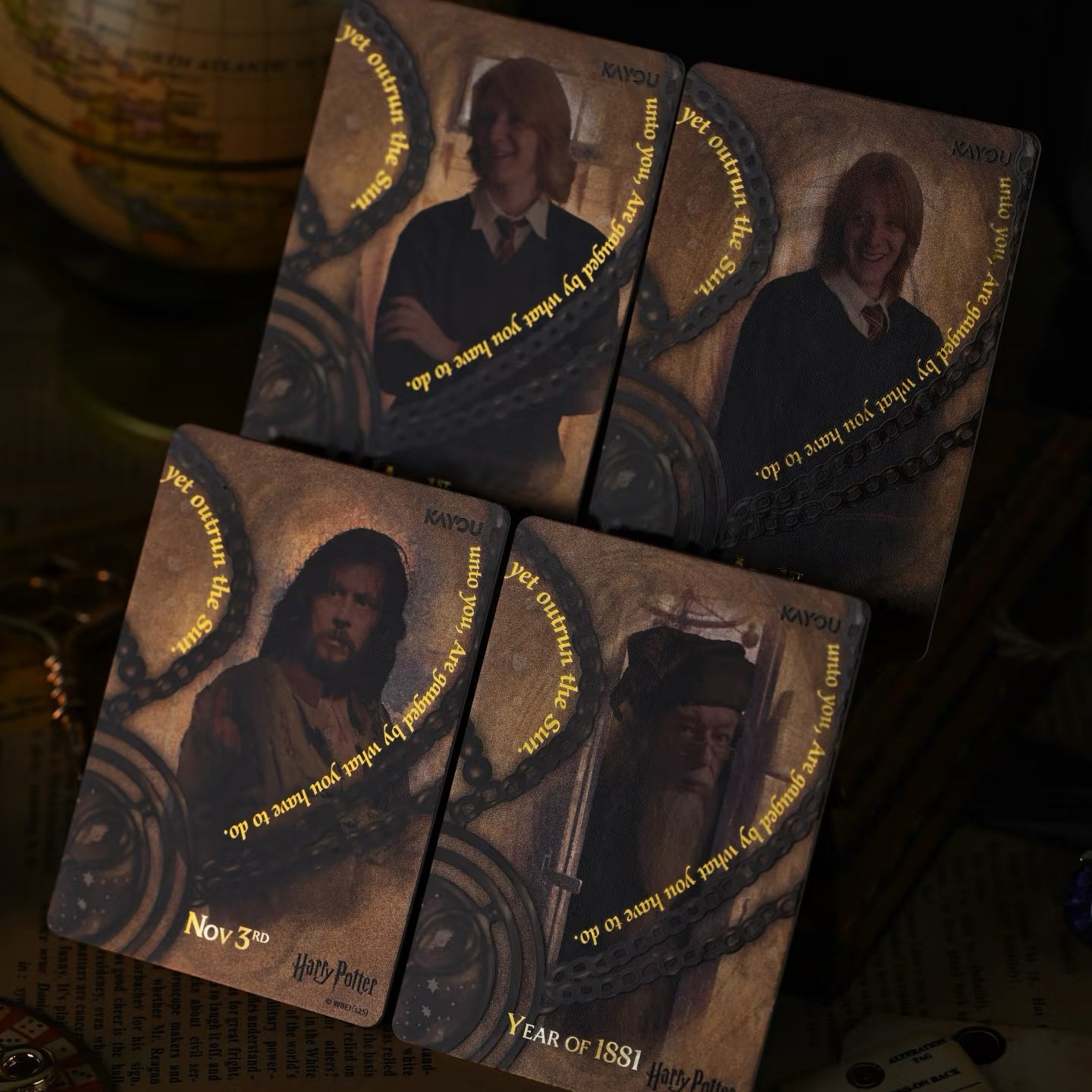 KAYOU Harry Potter Wizard Collection Cards - Ultimate Edition Series 1 | Official Licensed Merchandise Card Pack.