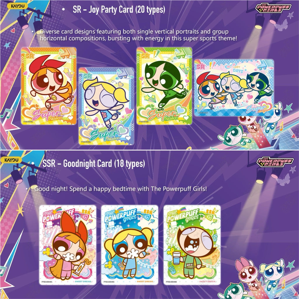 THE POWERPUFF GIRLS-The Powerpuff Girls Collectible Cards-Starlight Edition-001-SEA-Series 1