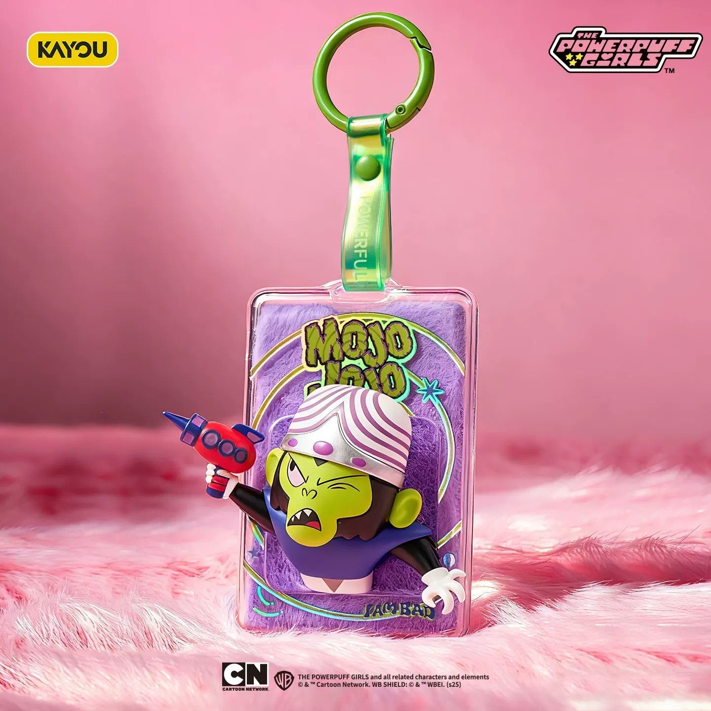 KAYOU Powerpuff Girls Fluffy Dangler Charms: Dazzling Courage Series Wave 1 One full box (contains 6 small boxes) - Powerpuff Girls Fluffy Dangler Charms