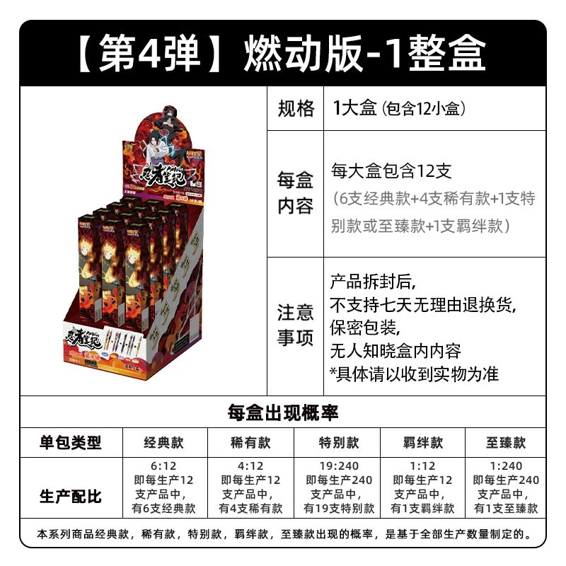 KAYOU Naruto Blind Box Gel Pens - Dynamic Edition 【A Full Box】|
