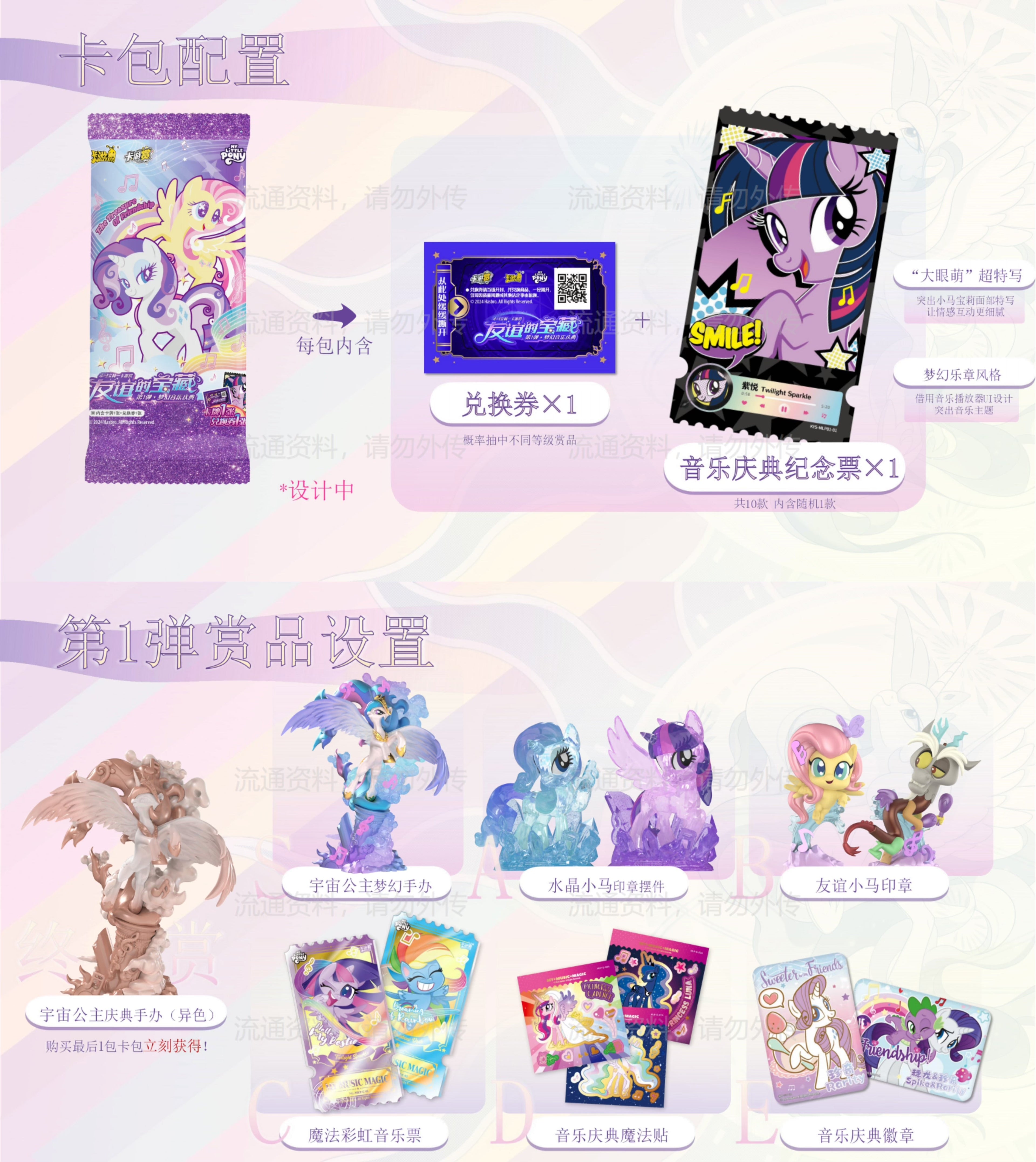 My Little Pony KAYOU Collection Treasures of Friendship Wave 1 (Complete Full Set)