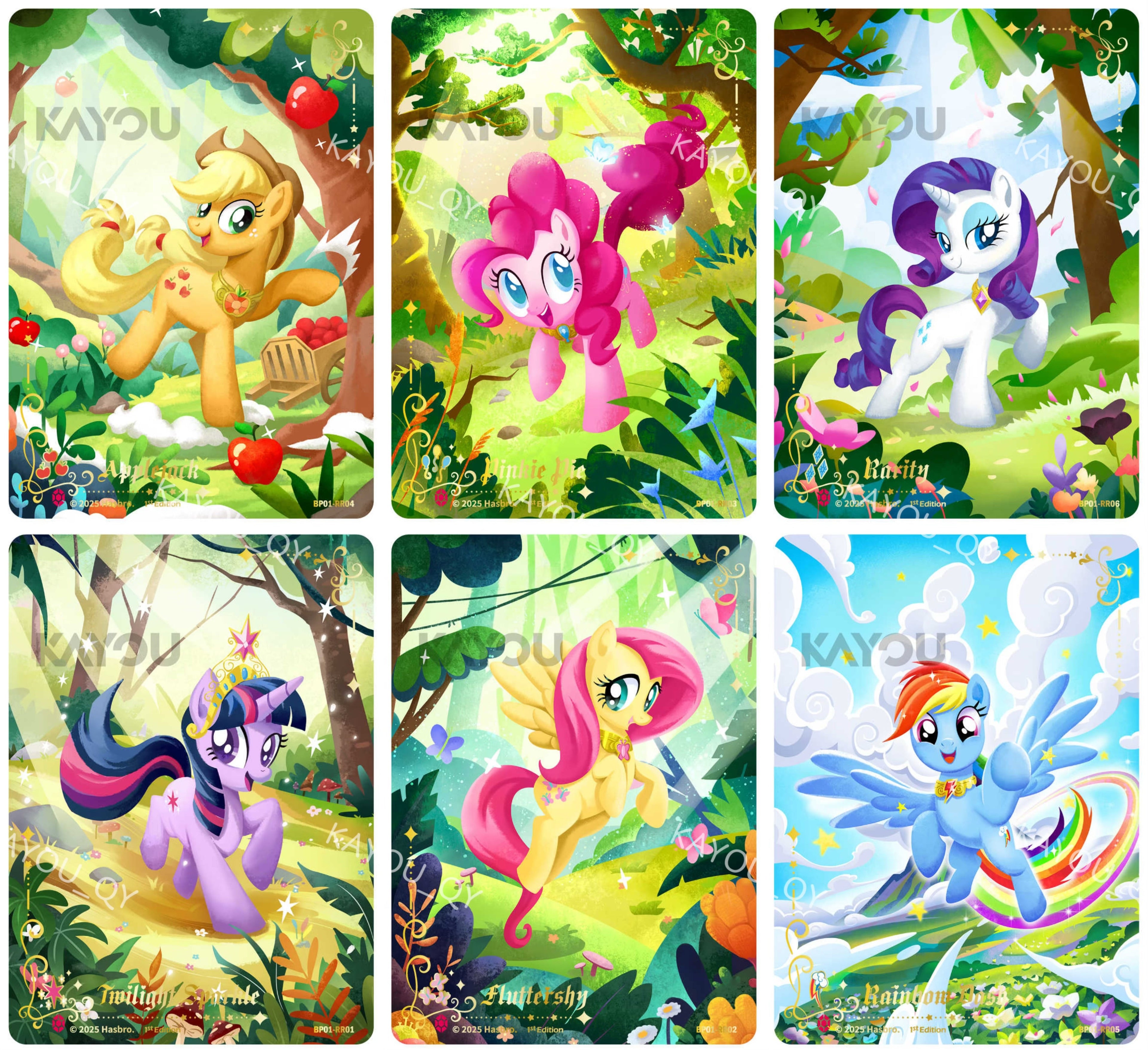 Pre-order-My Little Pony TCG - Fantasy Wonderland Booster Pack 001 UV - KAYOU English Trading Card Game