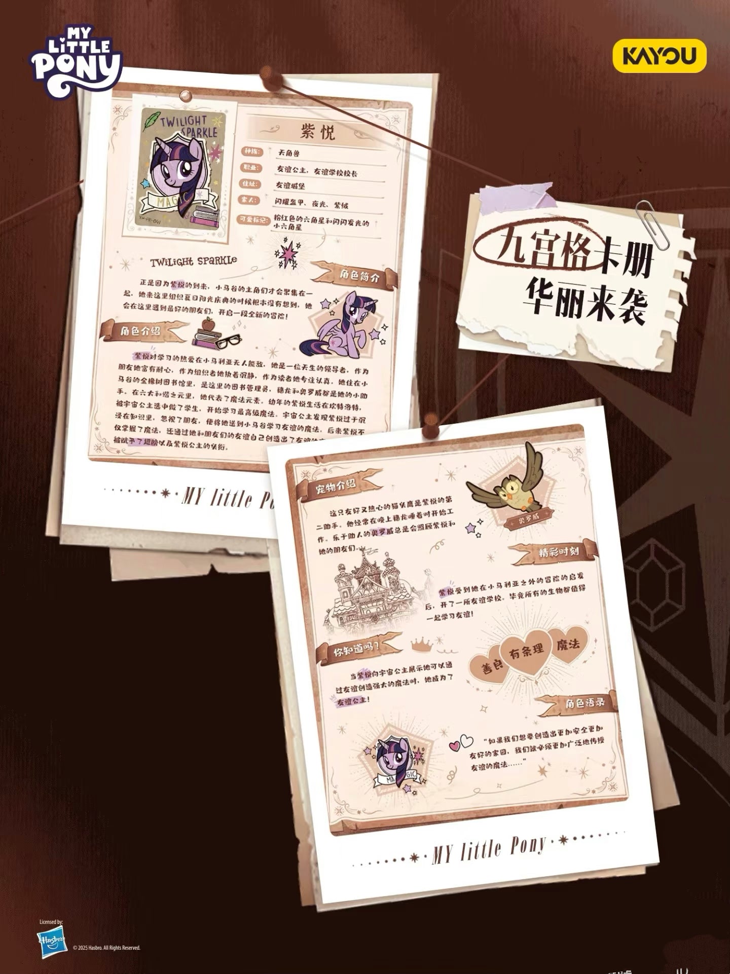 My Little Pony - Friendship Forever Card - Friendship Guidance Manual