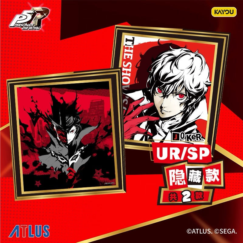 Persona 5 Royal Edition Phantom Shikishi (10 packs) - Official Authentic Game Peripherals (Full box contains 10 packs)