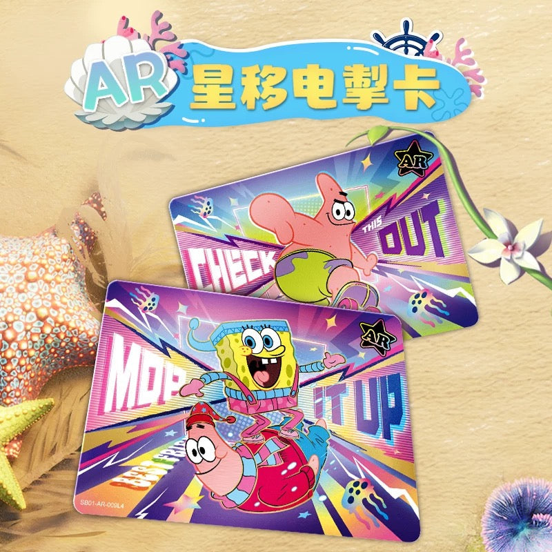 KAYOU SpongeBob Cards - Deluxe Edition FE Version | Full Box Official Authentic Collectible Trading Cards