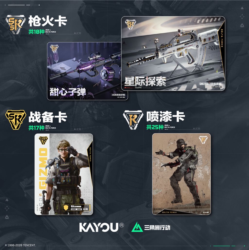 Delta Force - Red Fortune Collection Cards - Beacon Pack - Wave 1