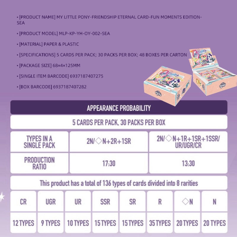 My Little Pony: Friendship Eternal Card - Fun Moments Edition - SEA