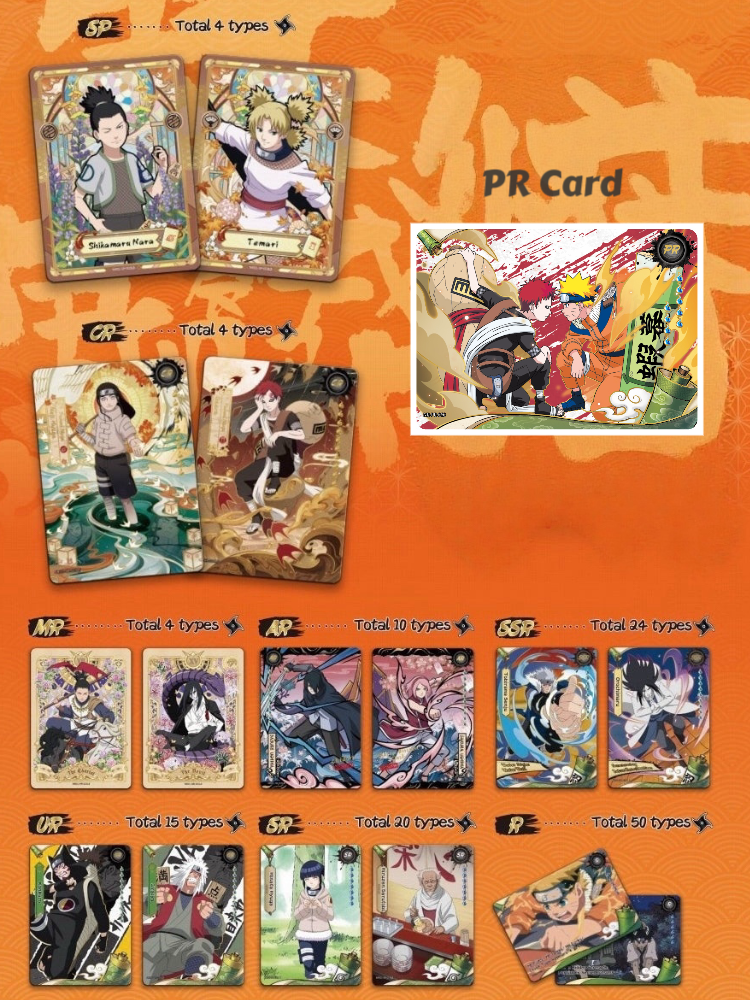 KAYOU NARUTO-Smriti Collectible Cards - Earth Scroll-001 (English Version) - Naruto Collectible Card Game