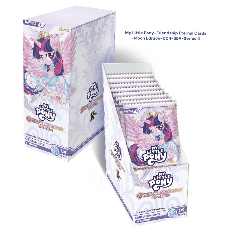 pre‑order My Little Pony-Friendship Eternal Cards-Moon 4 SEA-Series 4 | KAYOU MLP Trading Cards