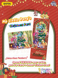 Subscribed Members: Spend HK$888+ per order, get My Little Pony Christmas Party PR Card + Laser Ticket free!